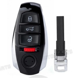 KeylessAutoParts IYZVWTOUA for VW Volkswagen Touareg 2011 2012 2013 2014-2018 Remote Key Fob