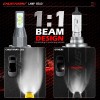 CHUSYYRAY Fits Kawasaki Ninja 300 EX300 KRT LED Headlight Pilot