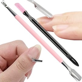 FinalState Cuticle Pusher, Cuticle Trimmer, Ceramic Pusher, Cuticle Treatment, Easy Care, Set of 2