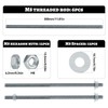 AIMEKE Pack of 6 M8 Threaded Rods, 300 mm Threaded
