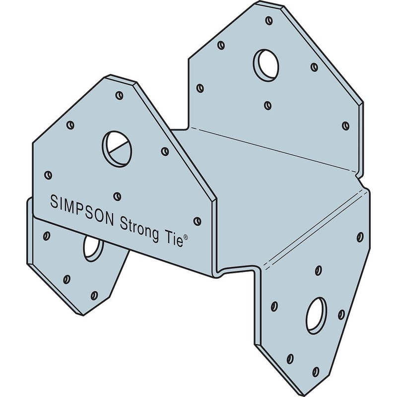 Simpson Strong-Tie BC46Z BC ZMAX Galvanized Post Cap for 4x6