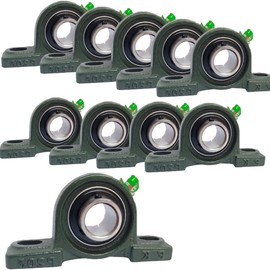 AJANTA INDUSTRIAL UCP205-16 Premium Quality Self-Align Pillow Block Bearing 25mm Bore (Pack 10)