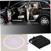 Mikinona 2pcs Car Door Led Welcome Lamp Auto Door Courtesy