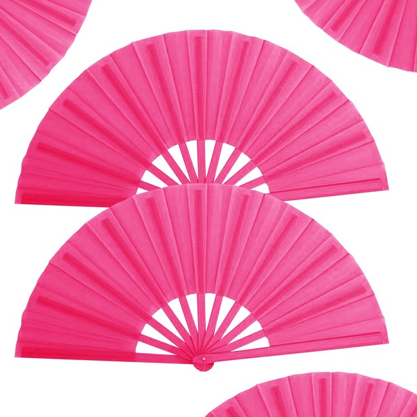 Boots on The Ground Fan,Large Holographic Folding Hand Fan, Clap