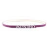Valentino Women's Belty Belt, Mauve/Silver, XL, Mauve/Silver