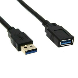 EZONEDEAL USB Extension Cable USB 3.0 Extension Cord Type A Male to Female5Gbps Data Transfer for Keyboard, Mouse