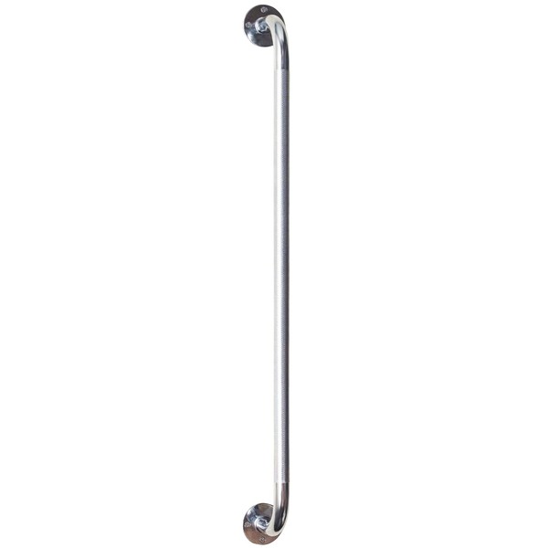 DMI Textured Grab Bars, Handicapped Grab Bars for Bathroom, Shower Rails, Grab Bar for Handicap and Elderly, Perfect for Bathroom Safety, Rust-Resistant Steel, 32", Chrome, FSA & HSA Eligible