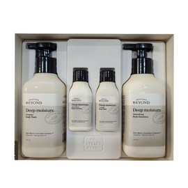 Beyond Deep Moisture Body 2-piece set (Creamy Wash 300ml + Smoothing Emulsion 300ml) / 비욘드 딥 모이스처 바디 2종 세트(크리미 워시 300ml+스무딩 에멀전 300ml)
