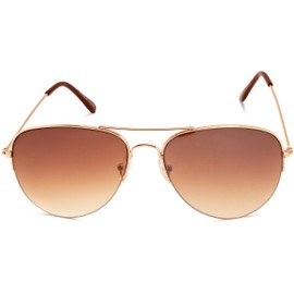 Eyelevel Colonel Pilot Style Men's Sunglasses Gold Effect One Size