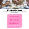 10PCS Silicone Baking Mold Multipurpose High Temperature Resistant DIY Biscuit