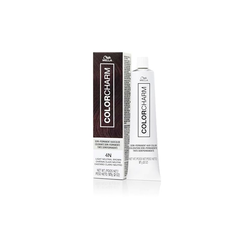 Wella Colorcharm Demi-Permanent 4N Light Neutral Brown 2 oz