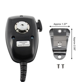 Afadorable PMMN4090 HMN3596 8 Pin Speaker Mic Microphone Fit for Motorola Radio CM200 CM300 GM300 PM400 CDM750 CDM1250 CDM1550 M1225 GM338 GM950 EM200 EM400 XPR2500 MCS2000 PRO5100