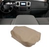 Center Console Armrest Cover Skin Microfiber Leather Replacement for Dodge