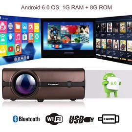Excelvan BL46 1080P Projector Wifi 2000 lumen Wireless Home Theater