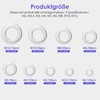 Flat Washers Set Stainless Steel 684 Pieces with Assortment Box