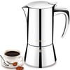 FOSKU Stovetop Espresso Maker, Stainless Steel Moka Pot, Italian Style