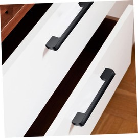 TEHAUX 4Pcs Vintage Cabinet Door Pulls Ergonomic Handles for Cupboard Wardrobe Premium Pulls Easy Install with Screws Included for Home Decor