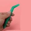 Plastic Tweezers Set, 6 Pieces, Curved Head Design for Children,