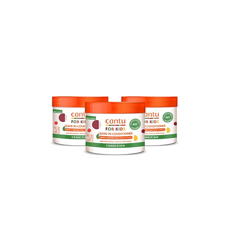 Cantu Care for Kids Leave-In Conditioner, 10 oz (Pack of