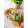 Trifecta Living Co. Versatile Beeswax Wraps,Set of 7-Fresh Food Keeper,
