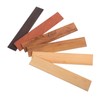 DOITOOL 6pcs Replacement Wood Panels Textured Wooden Slats for Garden