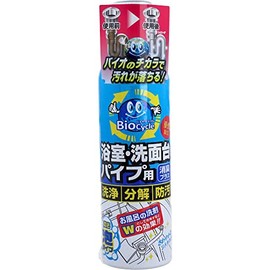 Tokiha Sangyo Woody Lab Biocycle for Bathroom/Washbasin Pipes, Dense Foam Type, Citrus Scent, 7.8 fl oz (220 ml)