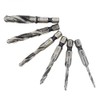6pcs/set Tap Hex Shank Compound Taps Spiral Drill and Tapping