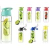 asobu FLAVOUR IT 2 GO Flavored Water Bottle, Red, ANDFN-RD