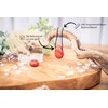 Lebensquelle Plus Red Jasper Drop Pendant | Drilled Tumbled Stone