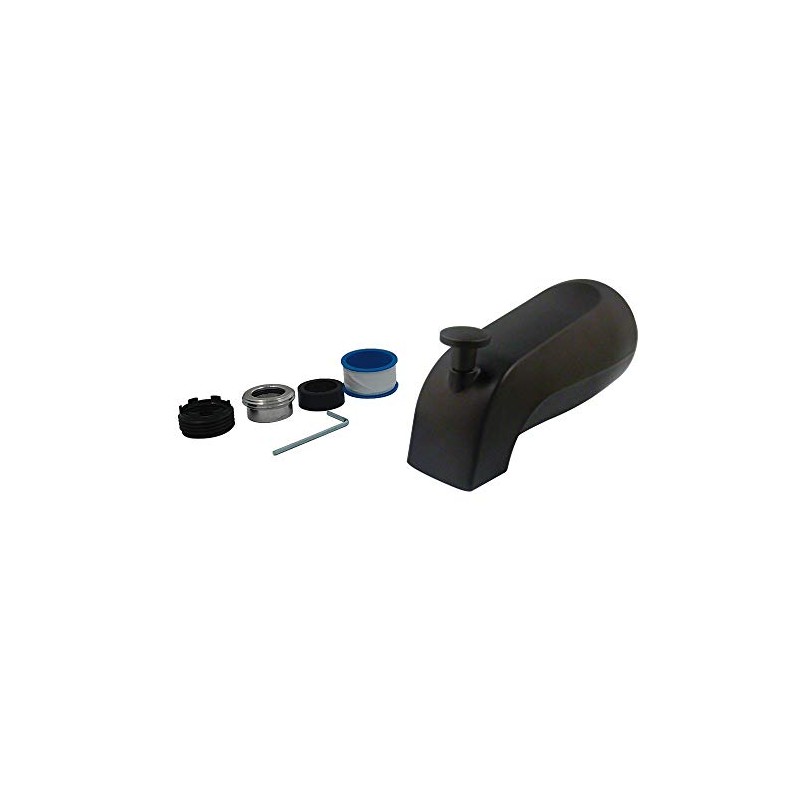 KINGSTON BRASS K1273A5 5-3/8-Inch Universal Diverter Tub Spout, Oil Rubbed