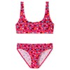 Schiesser Girls Bustier Bikini Set, red