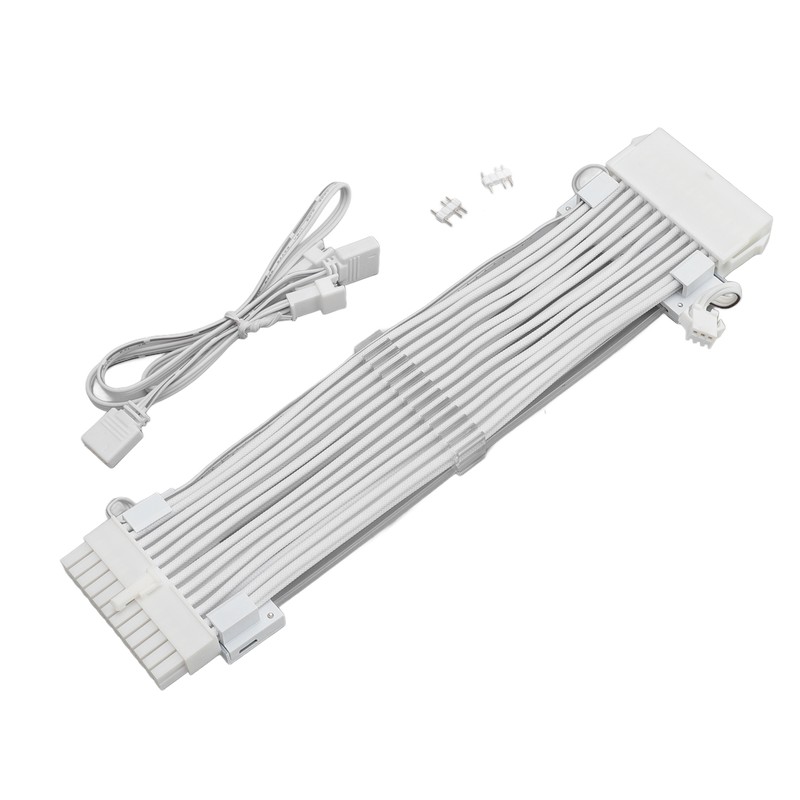 ARGB Extension Cable Strong Conductivity Flexible 24P ARGB Motherboard Power