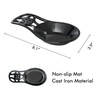 Cooking Spoon Rest for Stove Top, Cast Iron Spoon Holder