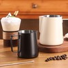 Pull Flower Cup Stainless Steel Art Froth Cup Pointed Mouth