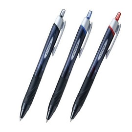 uni-ball Jetstream Extra Fine & Micro Point Click Retractable Roller Ball Pens,-Rubber Grip Type -0.38mm-Black,Blue,Red Ink -Each 1 Pens/Total 3 Pens Value Set