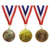 Single set of 1st, 2nd and 3rd place medals