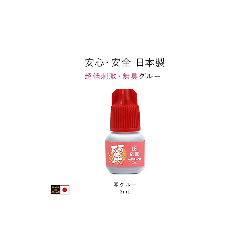 Matsueku Glue, Made in Japan, Non-irritating, Rei Glue, 0.1 fl