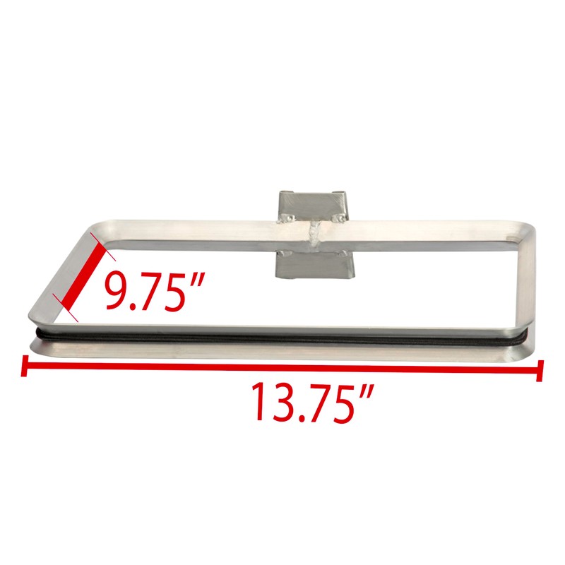 Extreme Max 5001.6237 Aluminum Trash Bag Bracket for Kitchen-Sized Bags