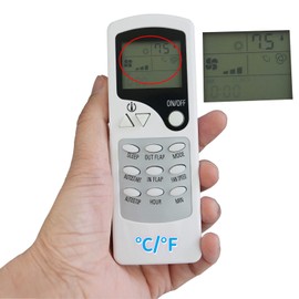 Replacement Remote Control Compatible for QUIETSIDE Air Conditioner Remote ZHF/LW-17-1 QSHE-181 QSHE-241 ZCF/LW-17-1 QSCE-181 QSCE-241