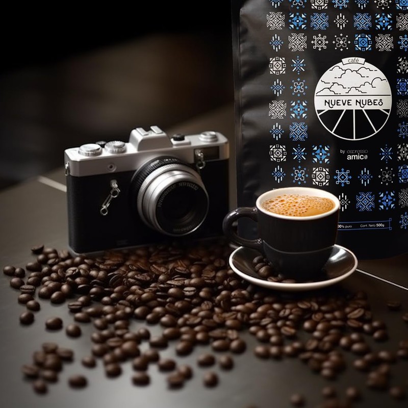 Espressoamico Cafe Nueve Nubes, En Grano - 500 Gr