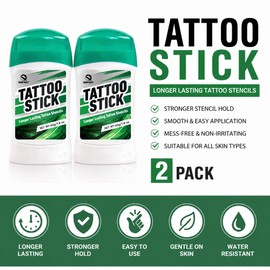 Tattoo Transfer Gel Stick, Stencil Cream 2 Pack 60g Each