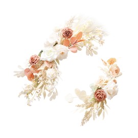 Artificial Flowers Swag Wedding Decoration Arch Flowers Welcome Water Sign Flowers