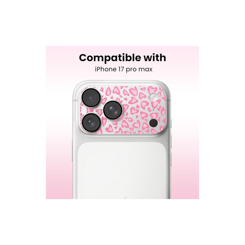 2 Pack for iPhone 17 Pro Max Camera Lens Protector