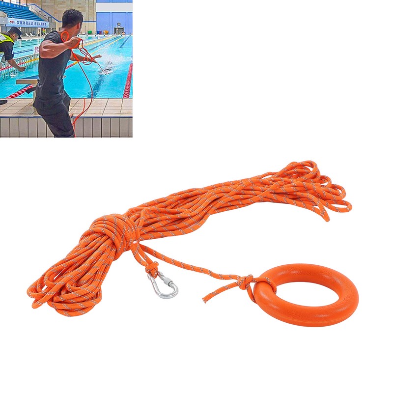 Floating Lifesaving Rope 30meter Outdoor Professional Reflective Floatable Throwing Rope