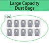 Replacement Disposable Dust Bag Compatible with Roborock Q Revo/Qrevo S/Qrevo