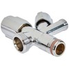 SCHELL SCH035510699 Comfort Combination Angle Valve with Backflow Preventer 1/2-Inch