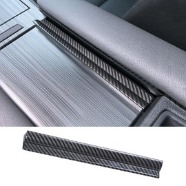 DINGJIAN Center Console Armrest Box Cover Anti-Falling Blocking Bar fit for Toyota Sienna 2021-2024 Accessories (Carbon Fiber Pattern)