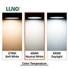 LUNO A19 Non-Dimmable LED Bulb, 9.0W (60W Equivalent), 800 Lumens,