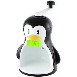 Pearl Metal Penguin Shaved Ice Maker, Black, Cools D-1323