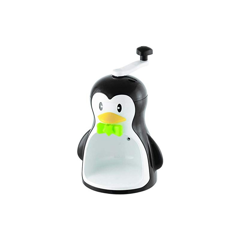 Pearl Metal Penguin Shaved Ice Maker, Black, Cools D-1323
